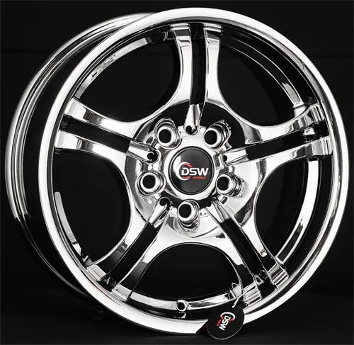 5X120 7.5X17 RC-299 ET41 72.6 CHROME 1